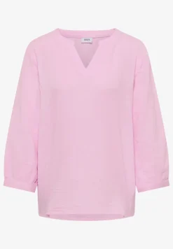 3/4-mouwen blouse van mousseline