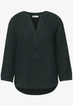 3/4-mouwen blouse in mousseline kwaliteit