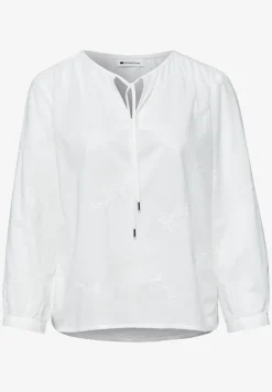 3/4-mouwen blouse met borduursel
