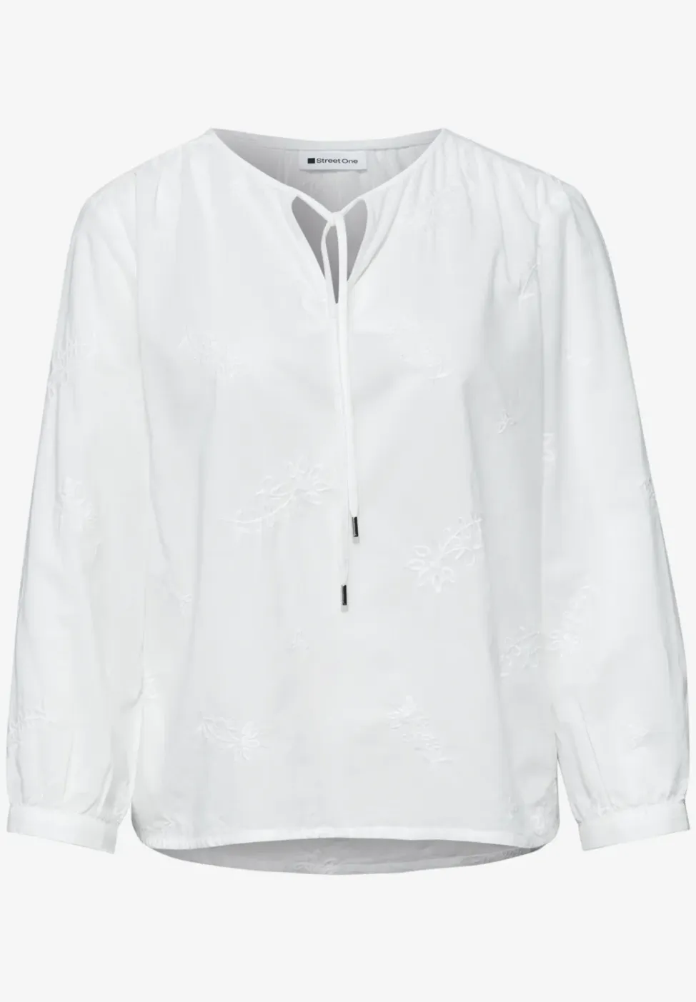 3/4-mouwen blouse met borduursel