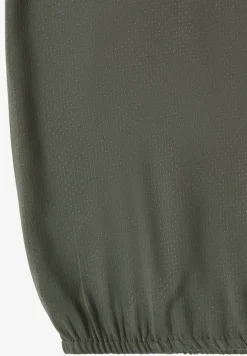 3/4-mouwen blouse met gespleten hals