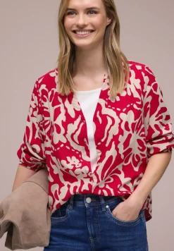 3/4-mouwen blouse met getapete details