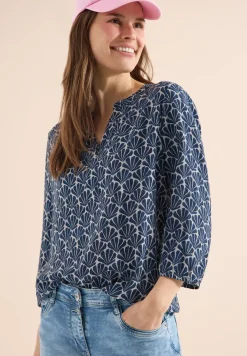 3/4-mouwen blouse met glitterdetails