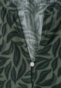 3/4-mouwen blouse met knoopdetail