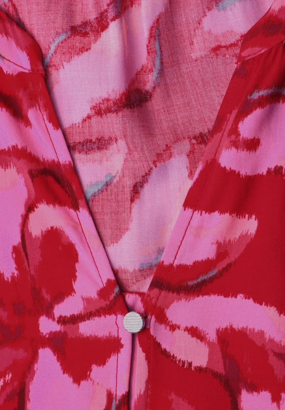 3/4-mouwen blouse met knoopdetail