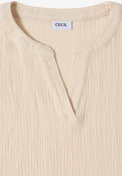 3/4-mouwen blouse van mousseline