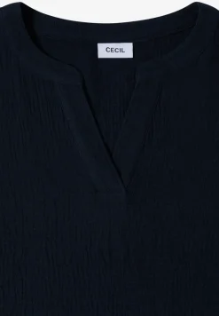 3/4-mouwen blouse van mousseline