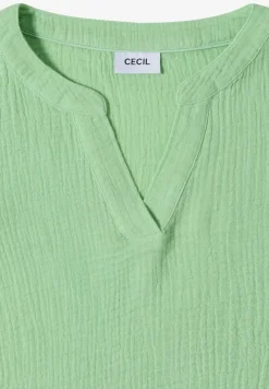 3/4-mouwen blouse van mousseline