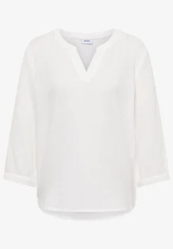 3/4-mouwen blouse van mousseline