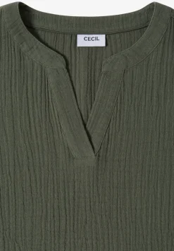 3/4-mouwen blouse van mousseline