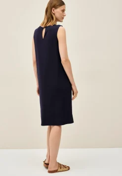 Mouwloze jersey jurk