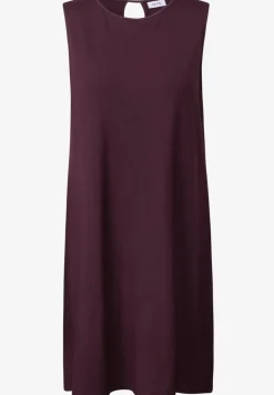 Mouwloze jersey jurk