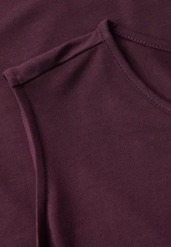Mouwloze jersey jurk