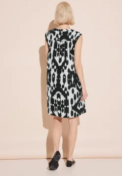 Mouwloze jurk met print
