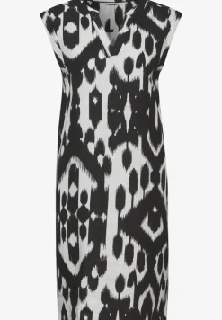 Mouwloze jurk met print