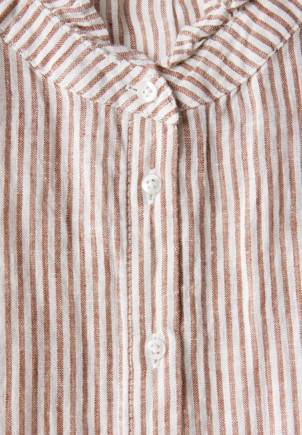 Mouwloze linnen blouse