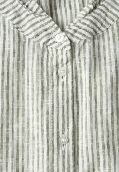 Mouwloze linnen blouse