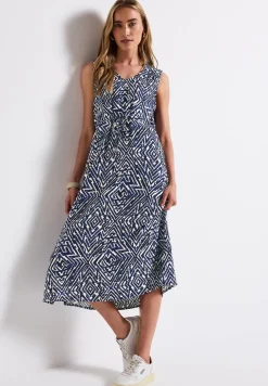 Mouwloze maxi-jurk
