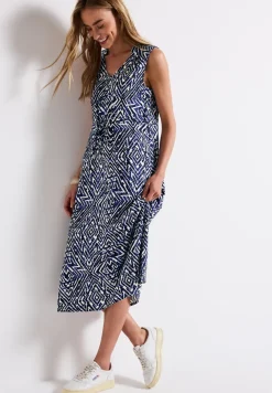 Mouwloze maxi-jurk