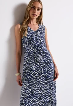 Mouwloze maxi-jurk