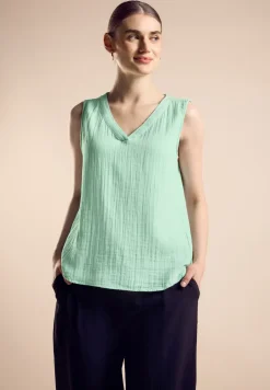 Mouwloze blouse