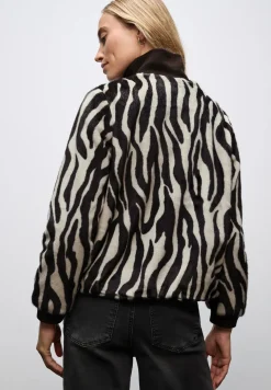 Nep bont zebra blouson