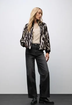 Nep bont zebra blouson