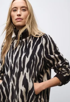 Nep bont zebra blouson