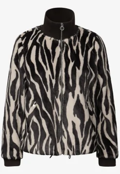 Nep bont zebra blouson