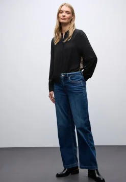 Overhemd blouse met leo details