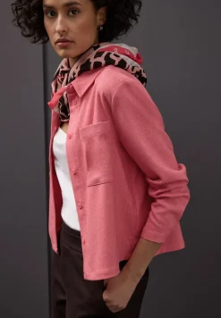 Overhemd blouse met zakken