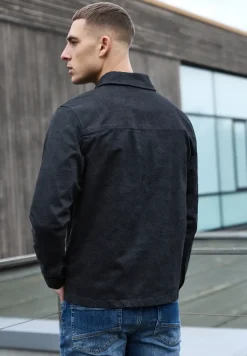 Overhemd in een verwassen look