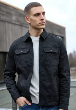 Overhemd in een verwassen look