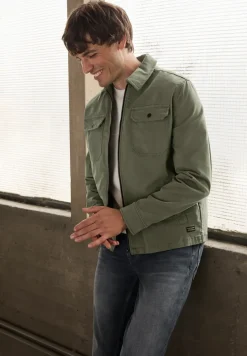 Overhemd in een verwassen look