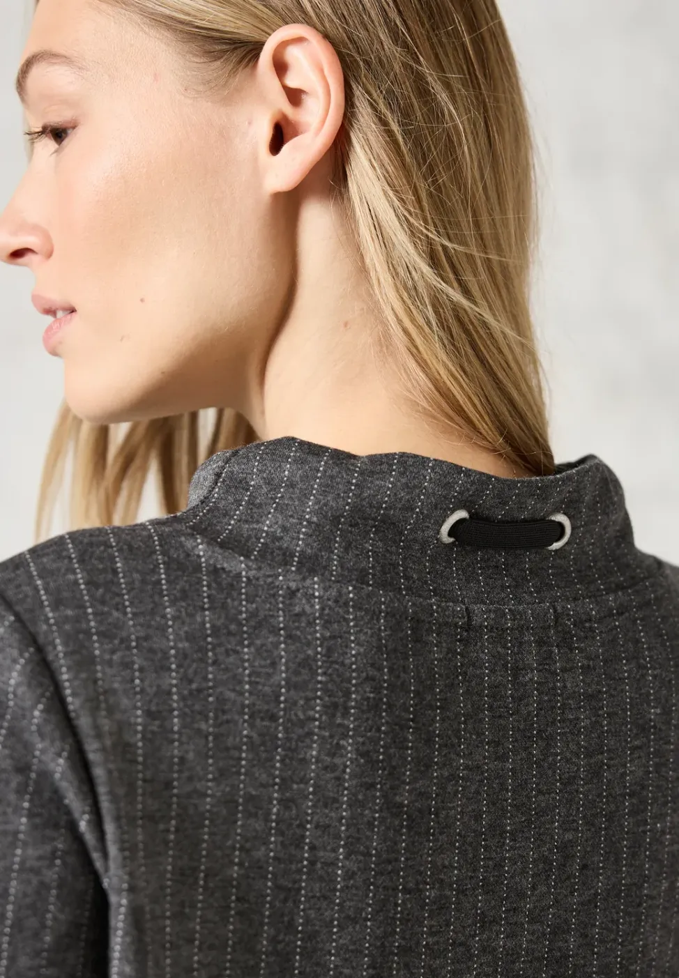 Overhemd in krijtstreep-look