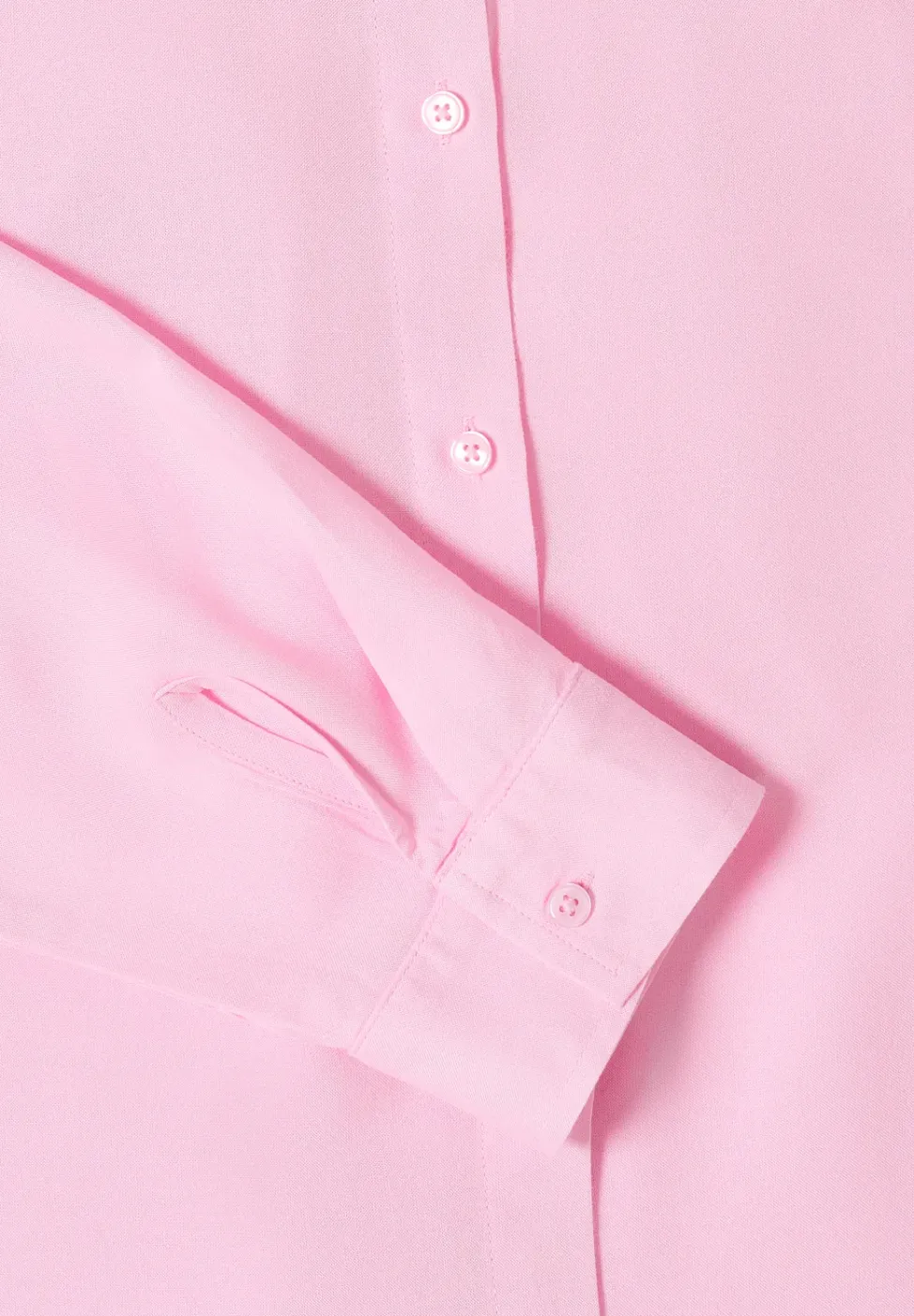 Overhemdblouse in effen kleur
