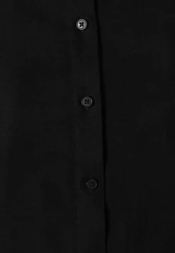 Overhemdblouse in effen kleur