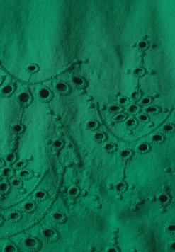 Overhemd blouse met borduursel