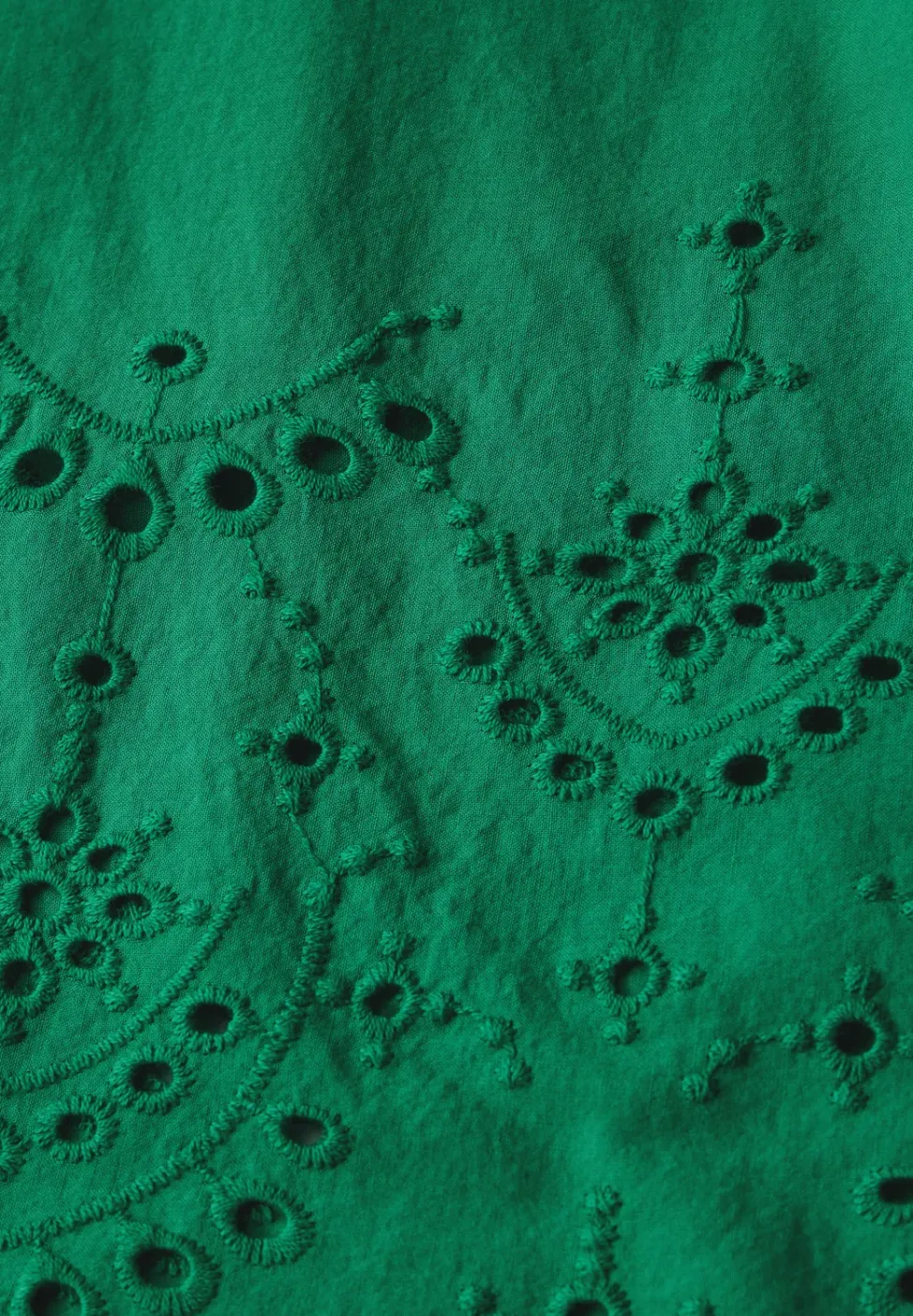 Overhemd blouse met borduursel