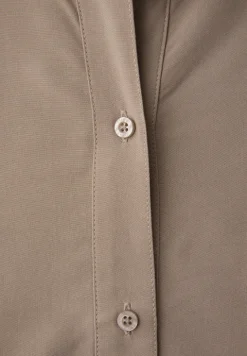Overhemdblouse met college details