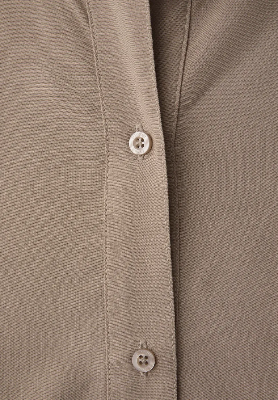 Overhemdblouse met college details