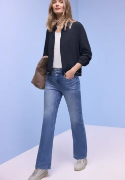 Overhemdblouse met college details