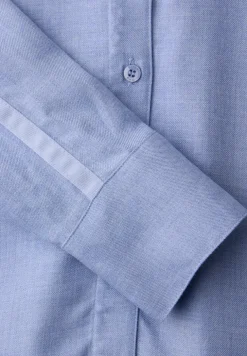 Overhemdblouse met getapete details