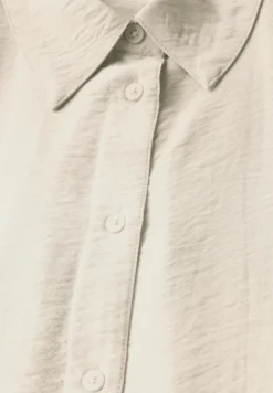 Overhemdblouse met structuur