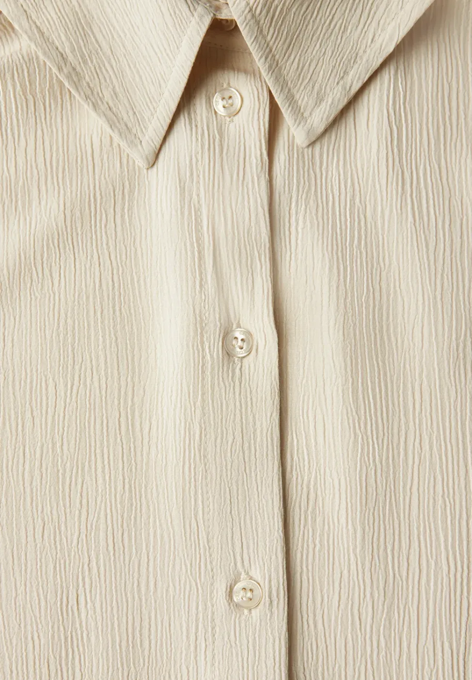 Overhemdblouse met structuur