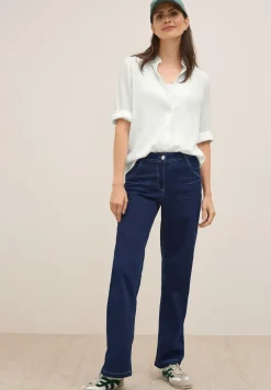 Overhemdblouse met structuur