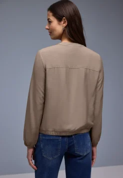 Overhemd blouse met zakken