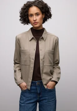 Overhemd blouse met zakken