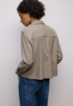 Overhemd blouse met zakken