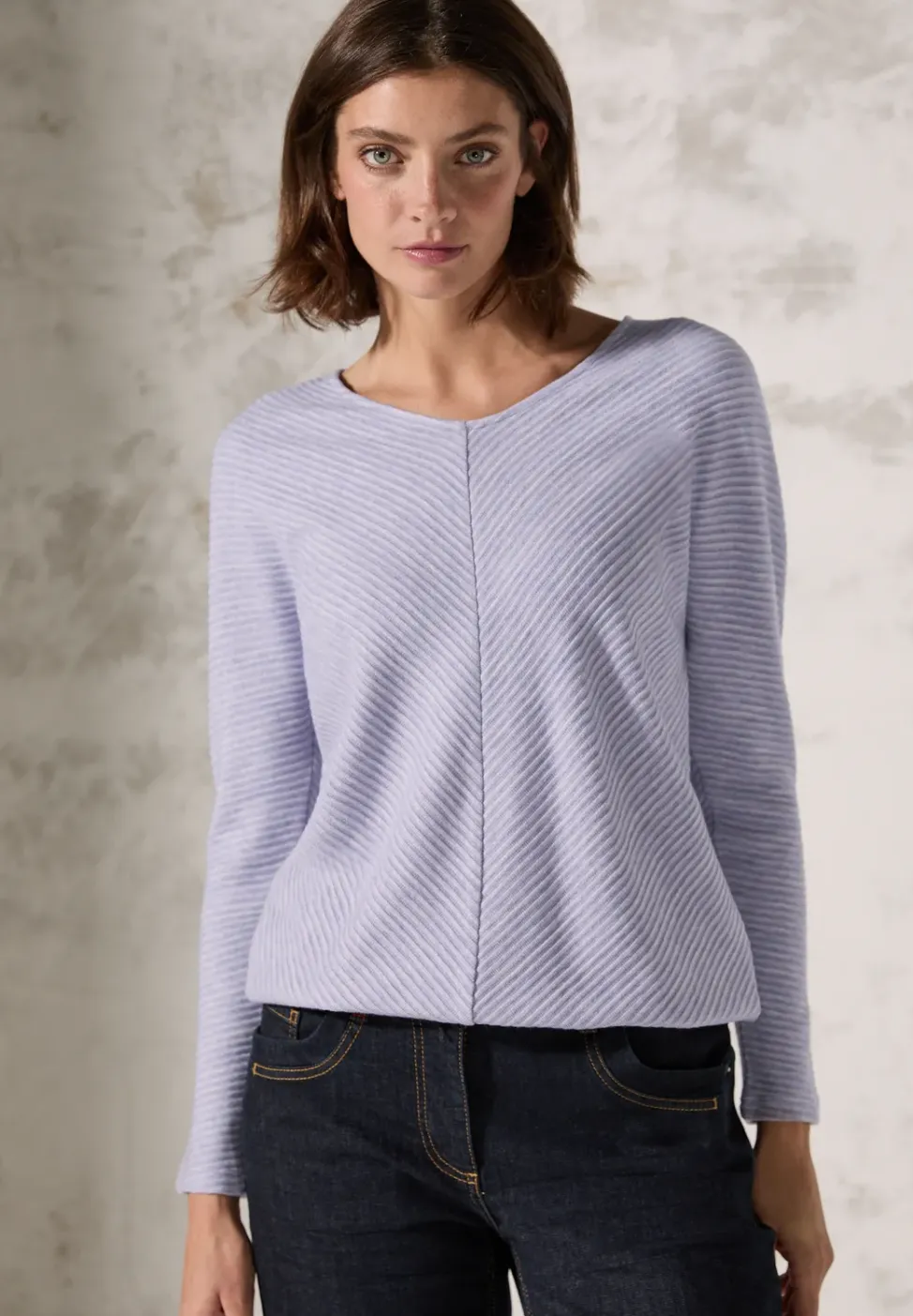 Overhemd met gemêleerde look